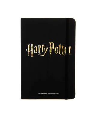 Harry Potter Gold Logo - notes A5