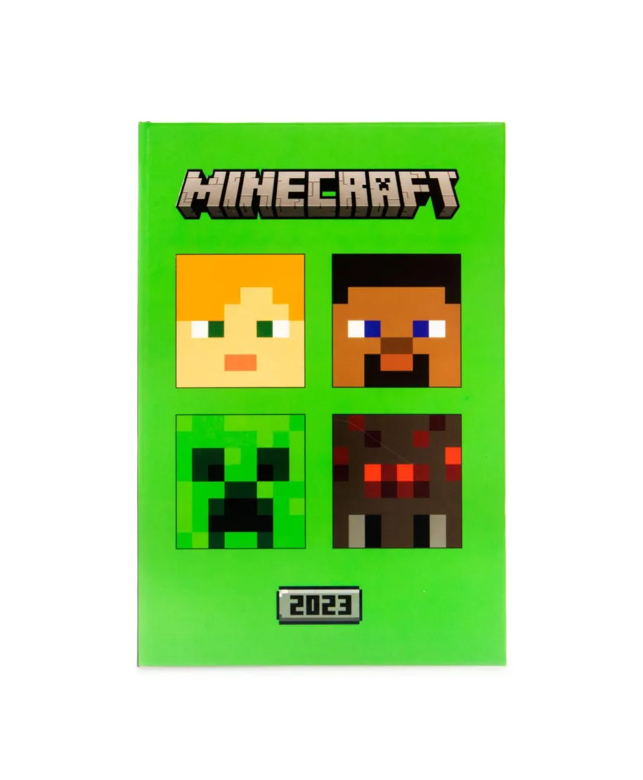 Minecraft - dziennik A5 kalendarz 2023