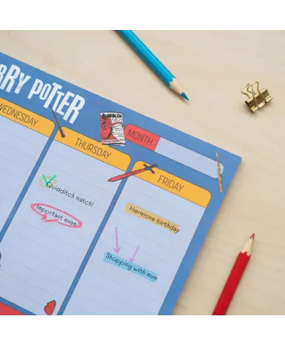 Harry Potter - planer tygodniowy A4