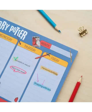 Harry Potter - planer tygodniowy A4