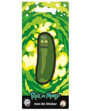Rick And Morty Pickle Rick Embroidery - naprasowanka