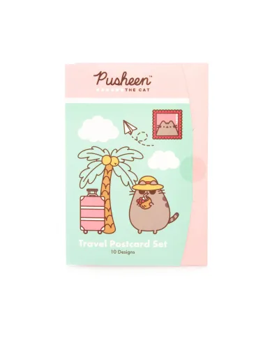 Pusheen Travelling - pocztówki