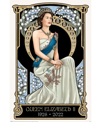 Queen Elizabeth II - plakat