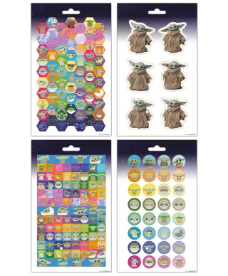 Star Wars The Mandalorian The Child - naklejki