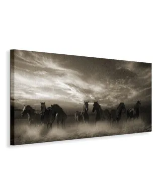 Wild Stampede - Obraz na płótnie