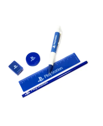 Playstation Classic White and Blue - przybory szkolne