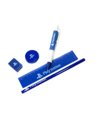 Playstation Classic White and Blue - przybory szkolne