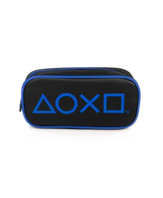Playstation Black and Blue - piórnik