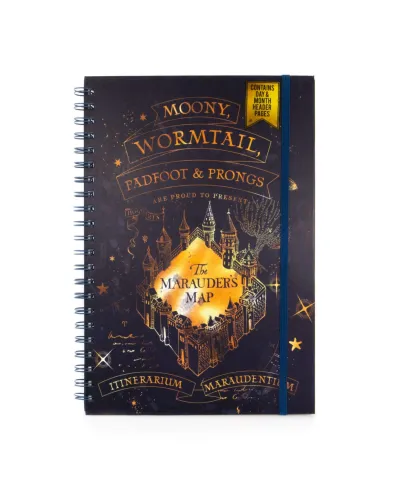 Harry Potter Marauders Map - notes A4