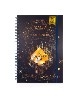 Harry Potter Marauders Map - notes A4