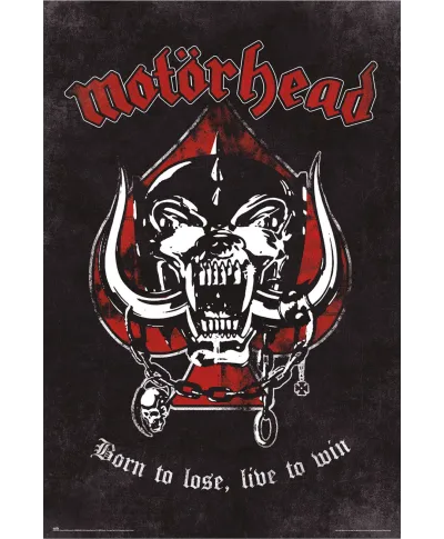 Motorhead Born To Lose - plakat