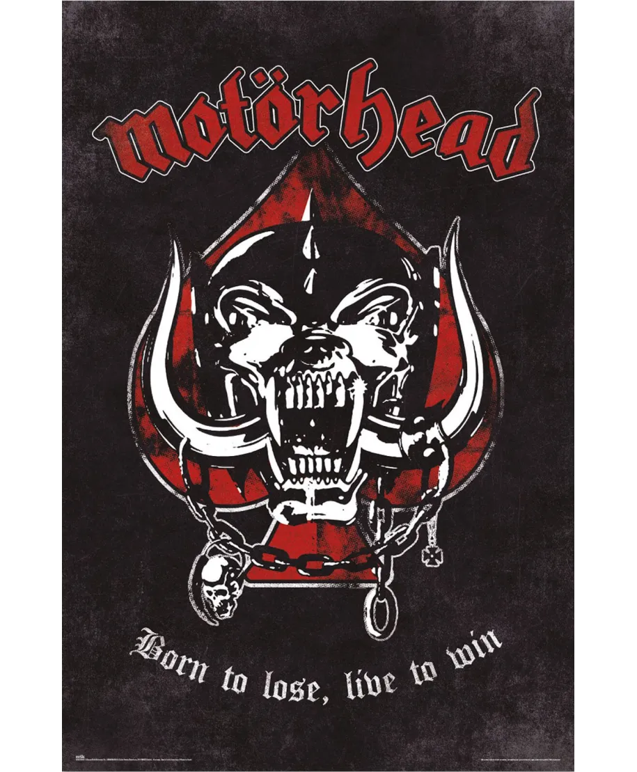 Motorhead Born To Lose - plakat