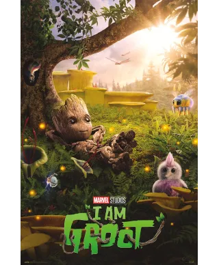 Marvel Groot Chill Time - plakat