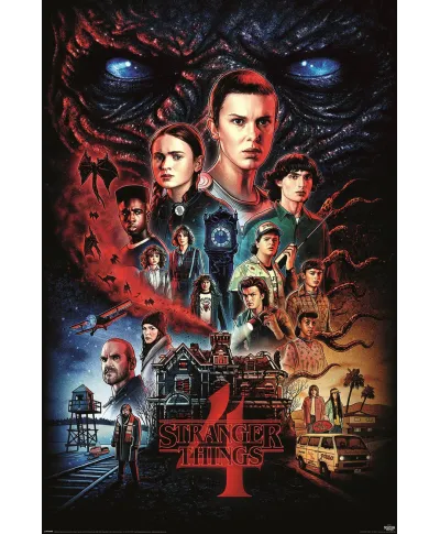 Stranger Things 4 Vecna - plakat