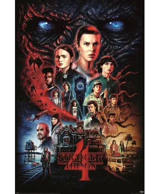 Stranger Things 4 Vecna - plakat