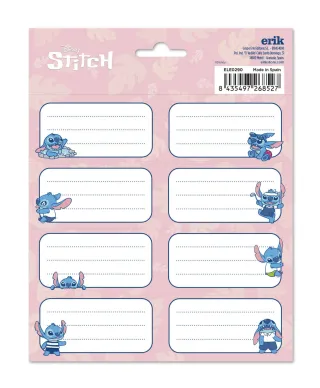 Disney Stitch - naklejki na zeszyt