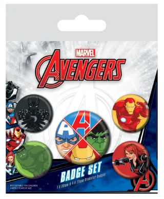 Avengers Assemble - przypinki
