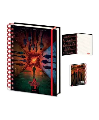 Stranger Things 4 Every Ending Has A Beginning - notes A5 kołozeszyt