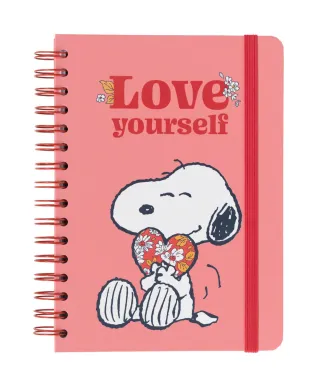 Snoopy Love Yourself - notes A5