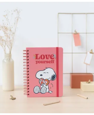 Snoopy Love Yourself - notes A5