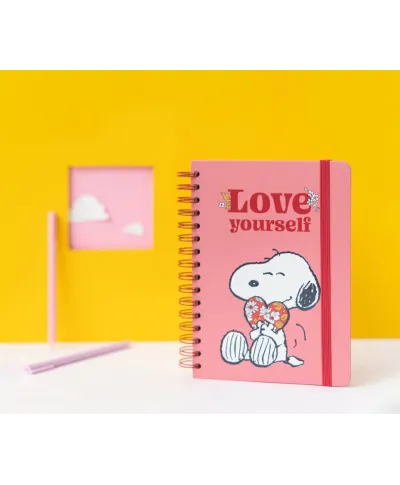 Snoopy Love Yourself - notes A5