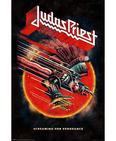 Judas Priest Screaming For Vengeance - plakat