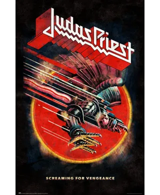 Judas Priest Screaming For Vengeance - plakat