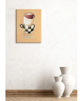 Cafe Espresso - Obraz na płótnie