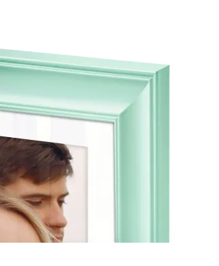 Miętowa ramka na zdjęcia 30x45 cm