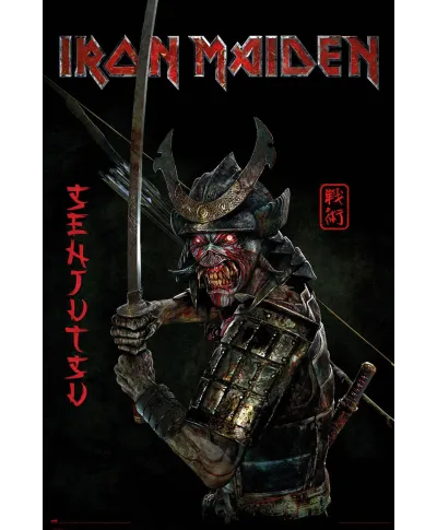 Iron Maiden Senjutsu - plakat