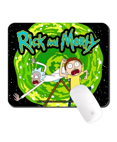 Rick and Morty Portal - podkładka pod myszkę