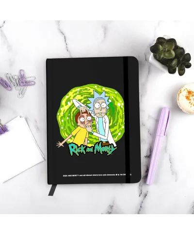Rick and Morty Eyes - notes A5
