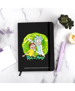 Rick and Morty Eyes - notes A5