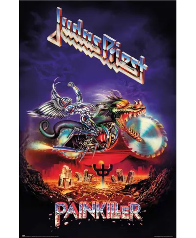 Judas Priest Painkiller - plakat