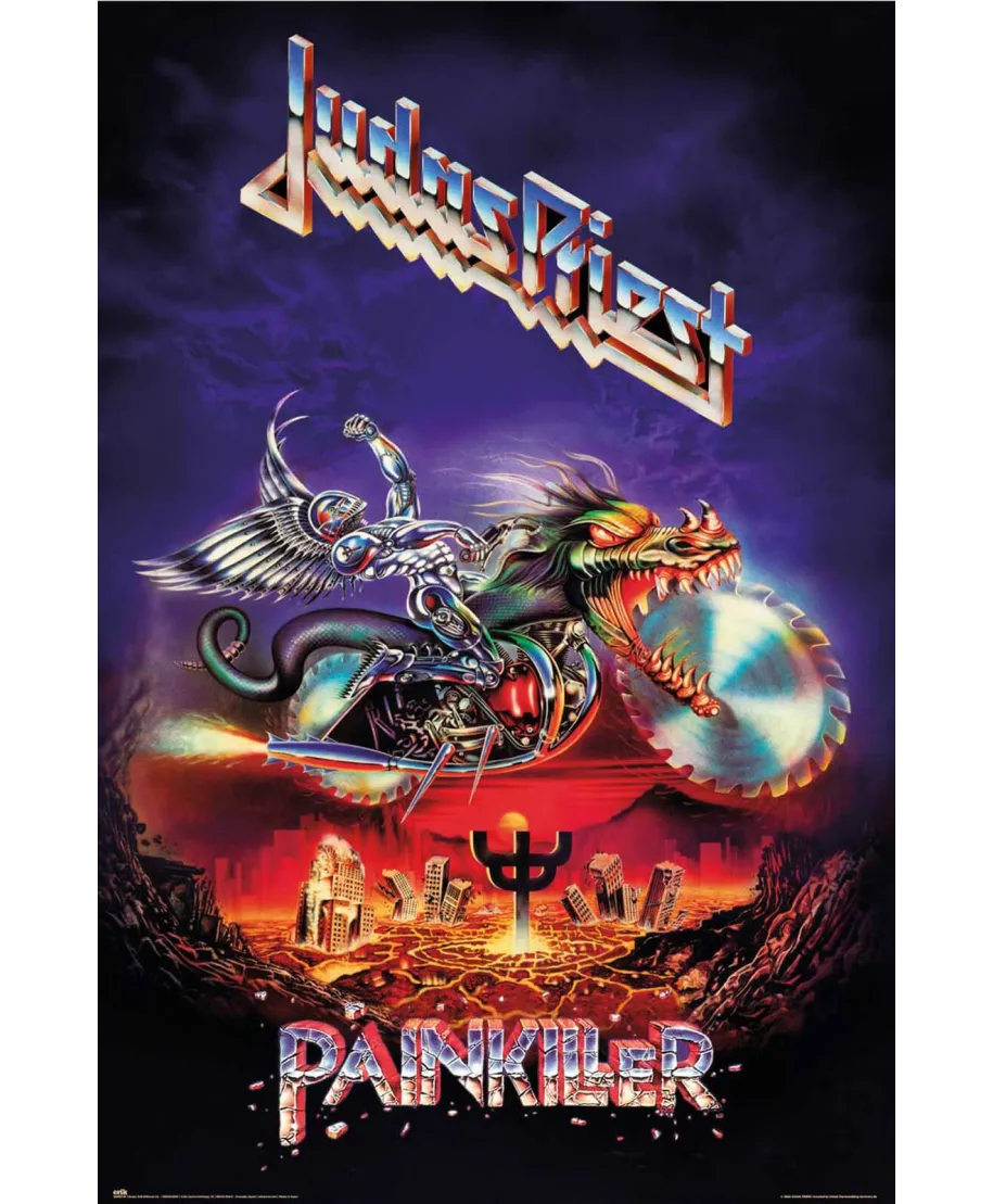 Judas Priest Painkiller - plakat