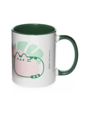 Pusheen Tropical Green kubek z wypełnieniem