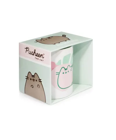 Pusheen Tropical Green kubek z wypełnieniem