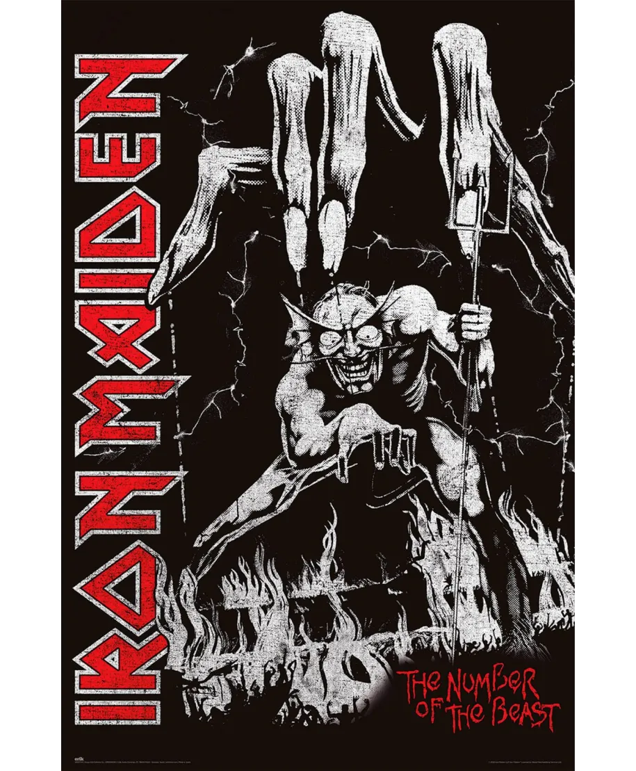 Iron Maiden Number Of The Beast - plakat