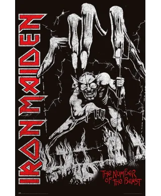 Iron Maiden Number Of The Beast - plakat