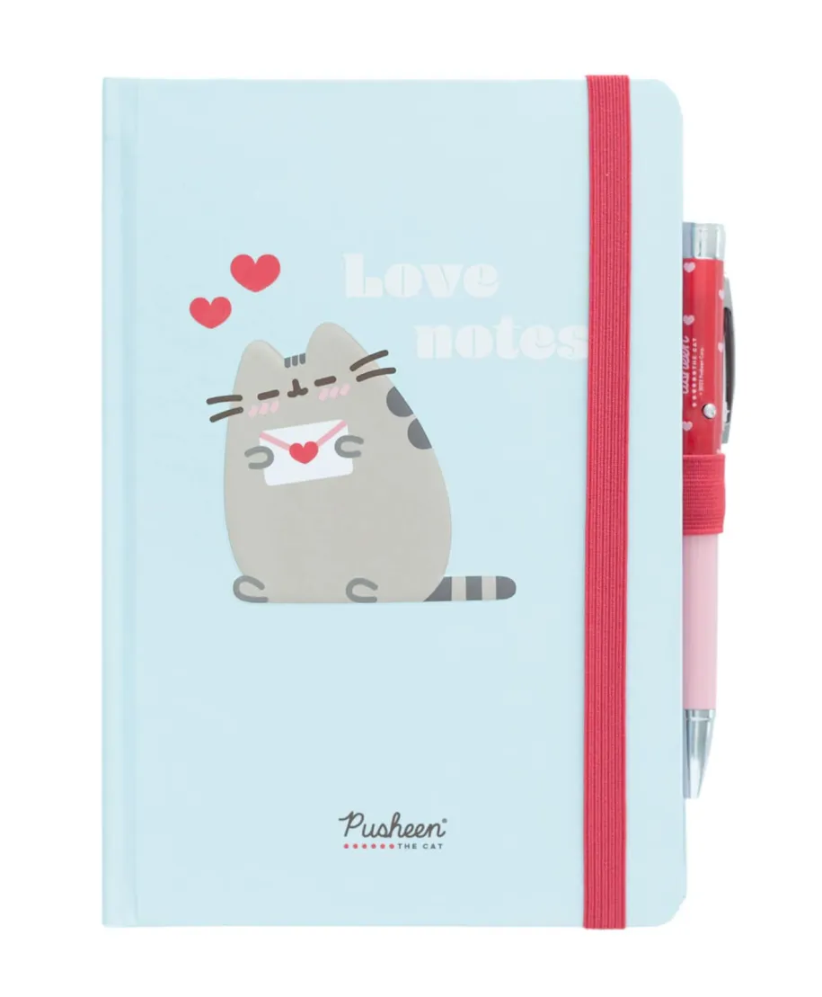 Pusheen Purrfect Love - notes z długopisem