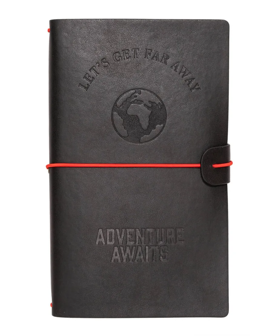 Wanderlust Adventure Awaits - notes skórzany