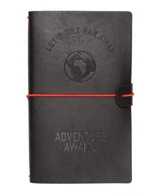 Wanderlust Adventure Awaits - notes skórzany