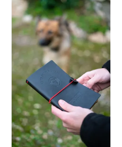 Wanderlust Adventure Awaits - notes skórzany