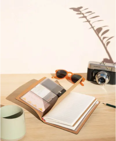 Wanderlust Adventure Awaits - notes skórzany