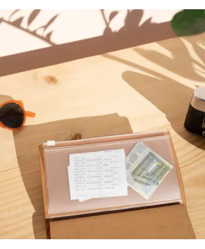 Wanderlust Adventure Awaits - notes skórzany