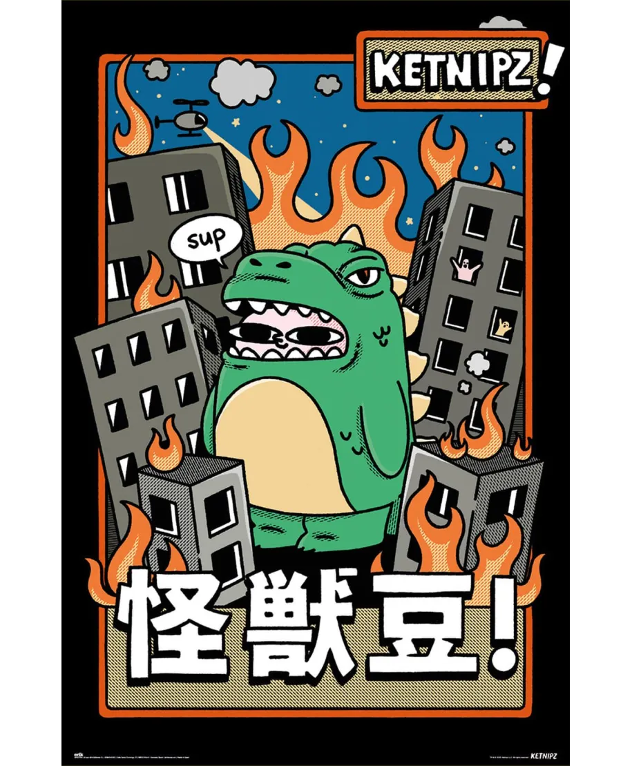 Ketnipz Beanzilla - plakat