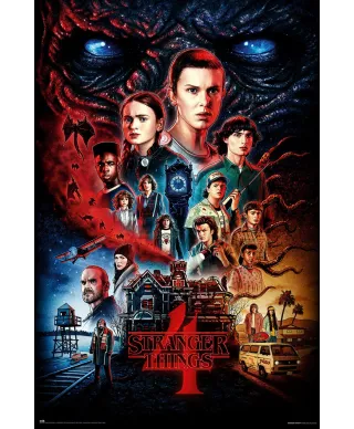 Stranger Things Vecna's House - plakat