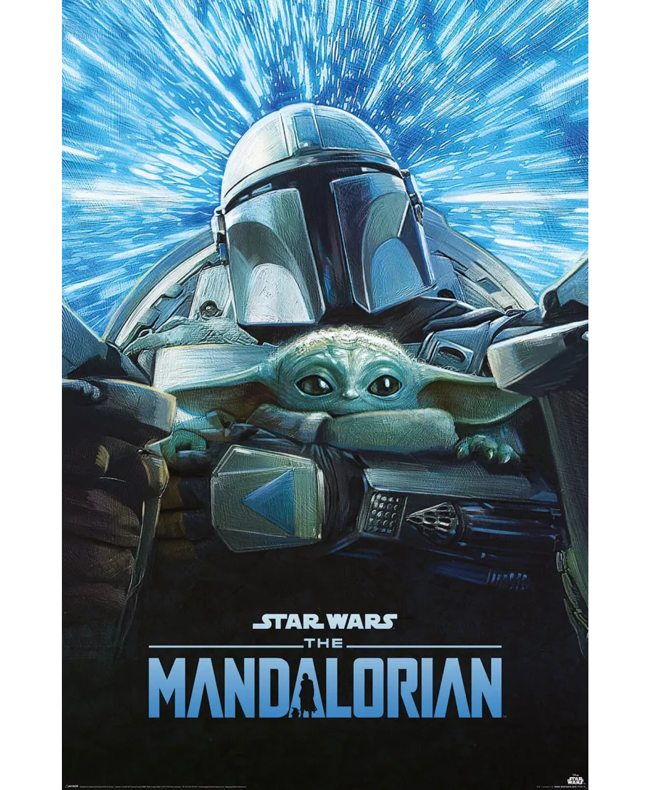 The Mandalorian S3 Lightspeed - plakat