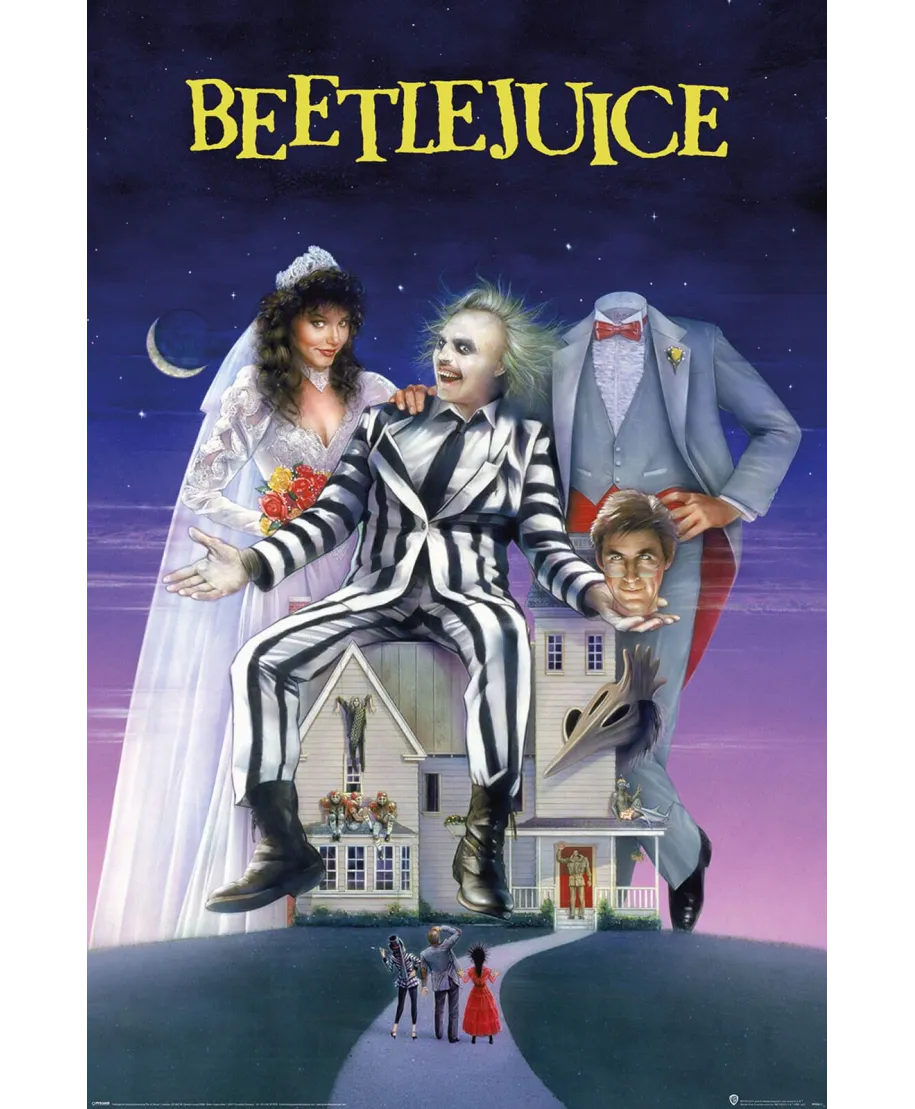 Beetlejuice Recently Deceased - plakat