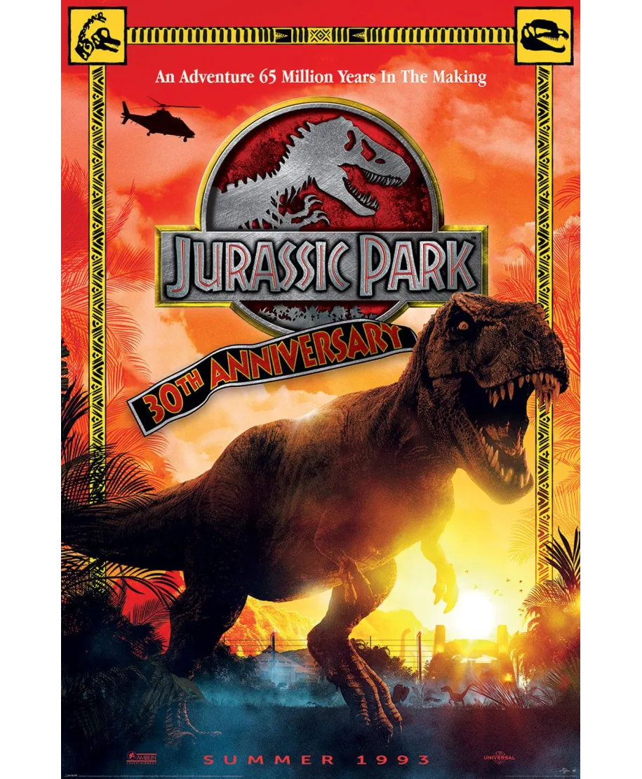 Jurassic Park 30th Anniversary - plakat